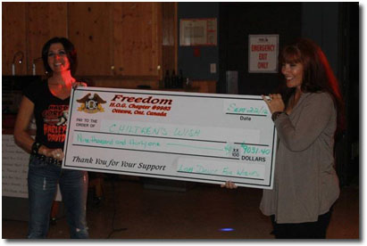 Silent Auction and Dance Cheque